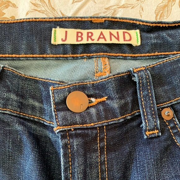 EUC J Brand Mid-Rise Flare Leg Blue Jeans Size 31 - Picture 3 of 8